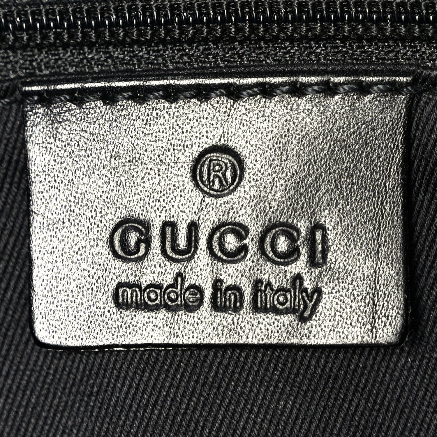Gucci GG Monogram Messenger Crossbody Bag Black 6 of 9