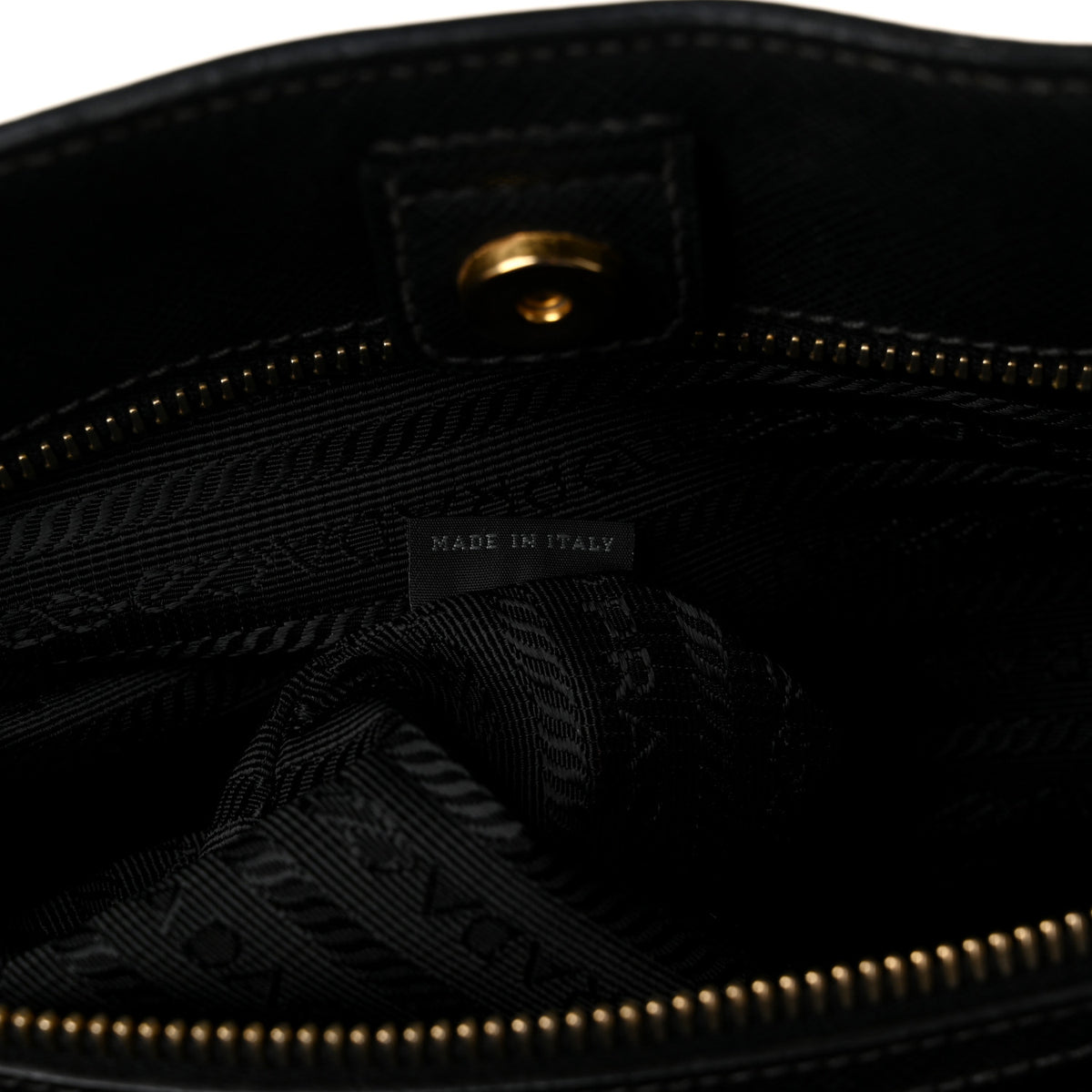 Saffiano Lux Large Tote Black