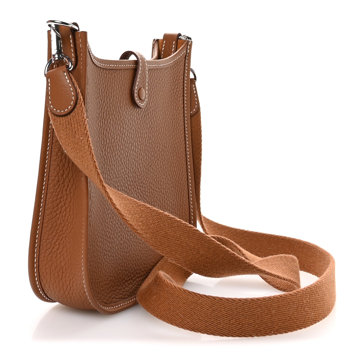 Hermes Taurillon Clemence Evelyne TPM Gold 3 of 11