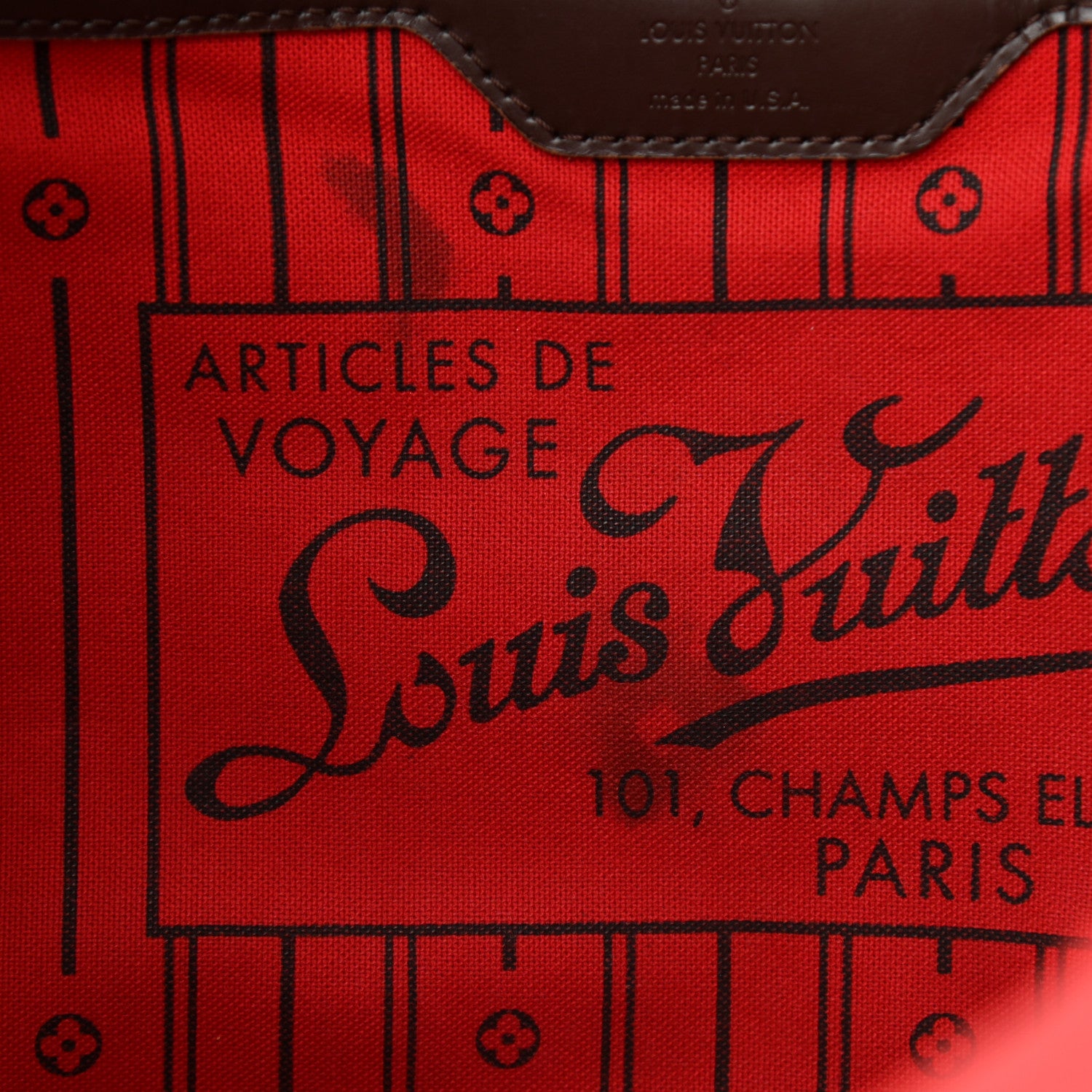Louis Vuitton Damier Ebene Neverfull MM 8 of 16