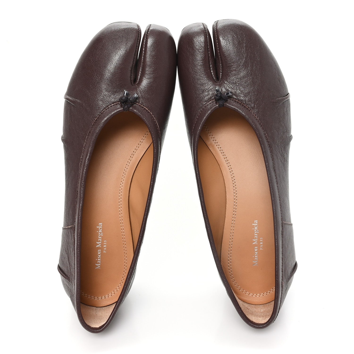 Maison Margiela Nappa New Ballerina 35mm Pumps 38 Brown 2 of 9