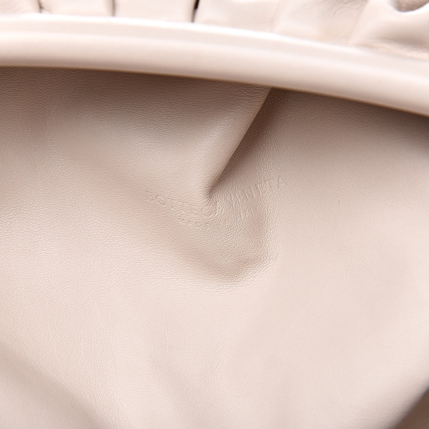 Smooth Butter Calf The Pouch Oversized Clutch Mist