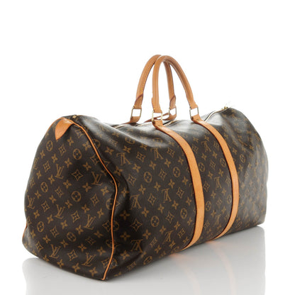 Louis Vuitton Monogram Keepall 55 3 of 12