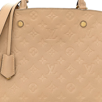 Louis Vuitton Empreinte Montaigne MM Dune 9 of 11