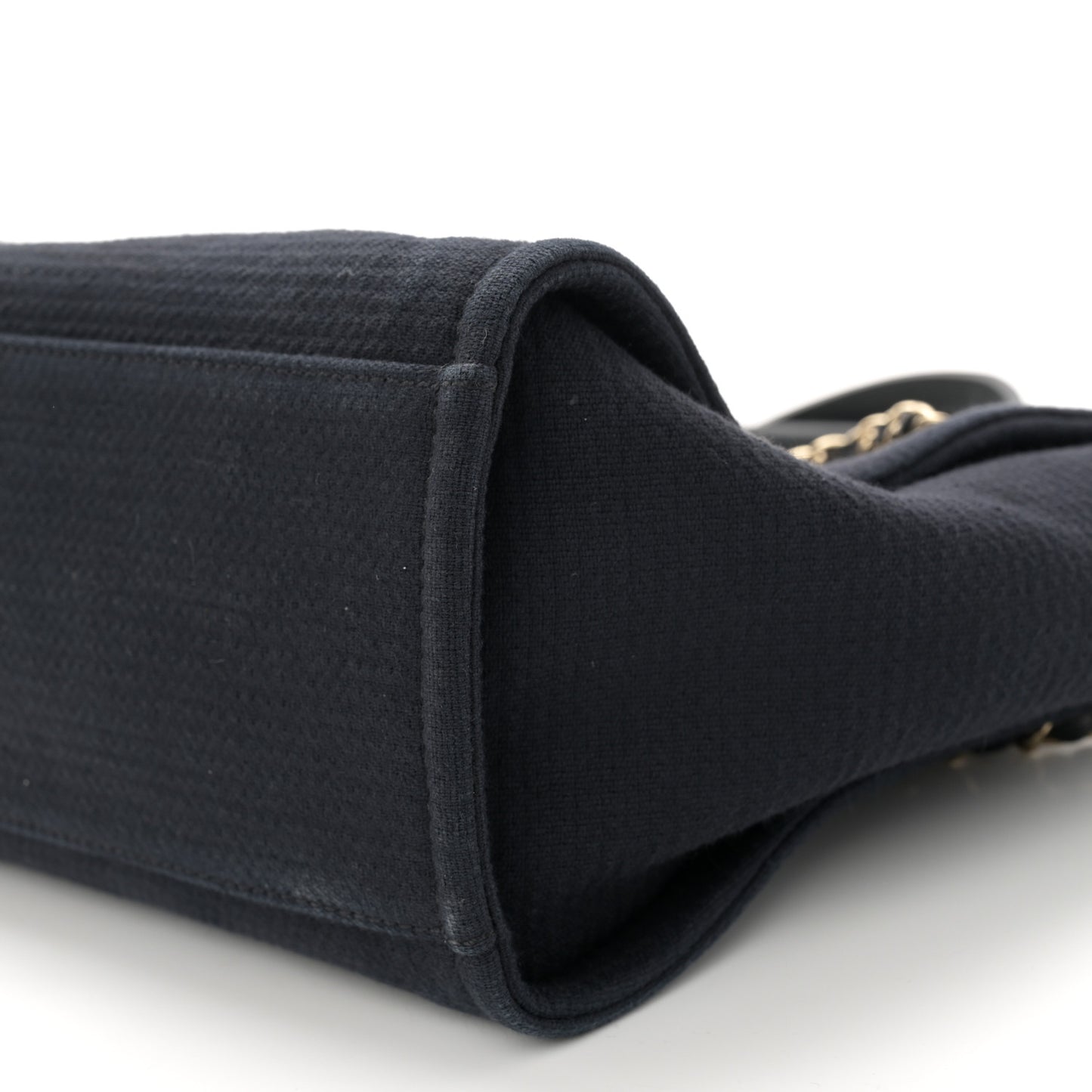 Mixed Fibers Small Deauville Tote Black