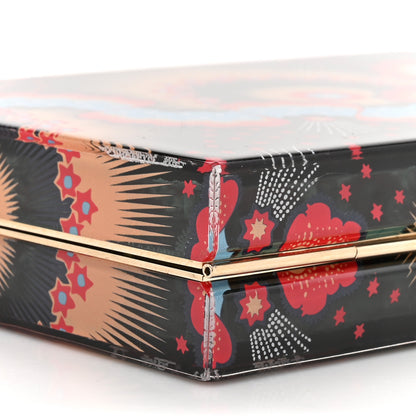 Valentino Garavani Plexiglass Volcano Print Minaudiere Bag Multicolor 9 of 11