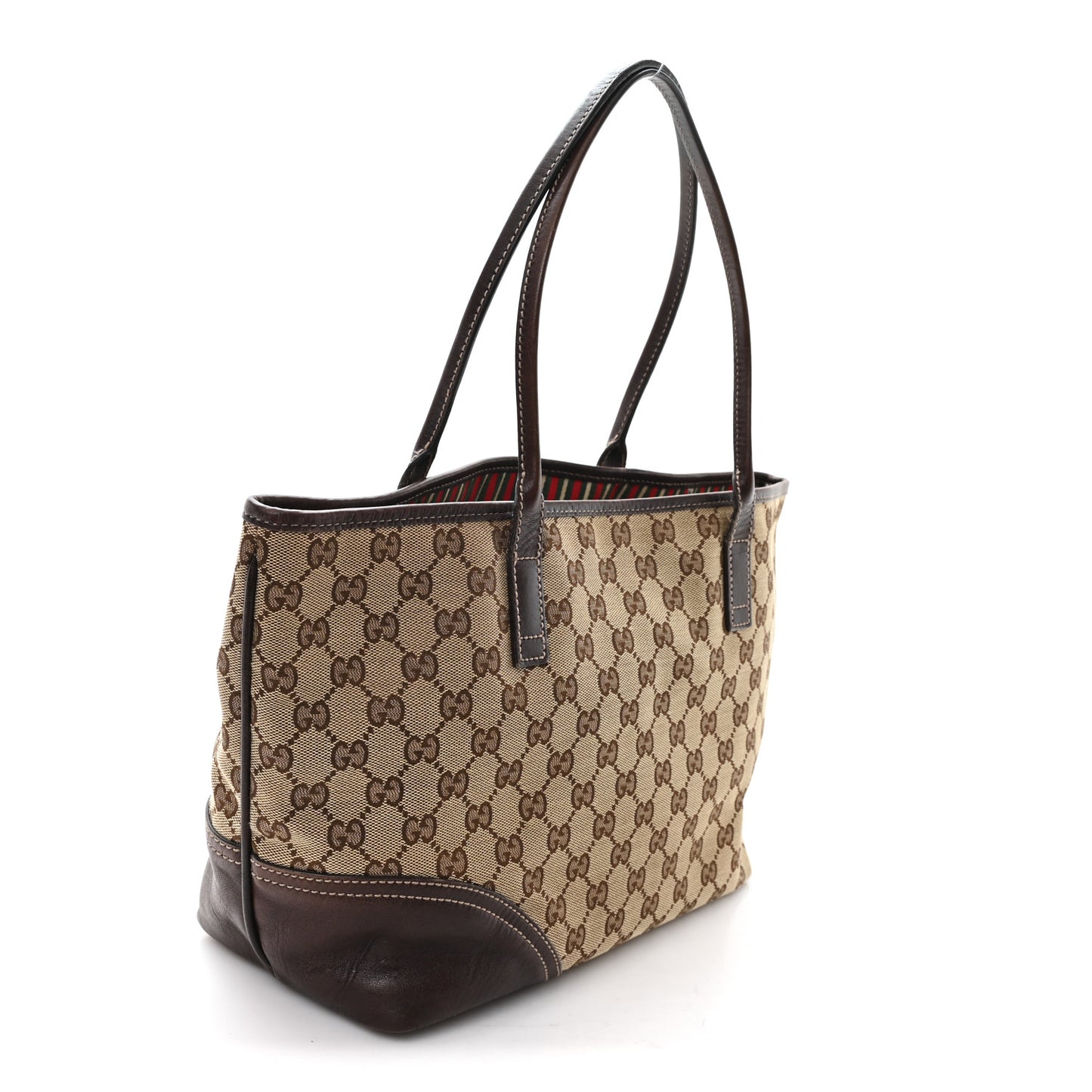 Monogram Medium New Britt Tote Brown