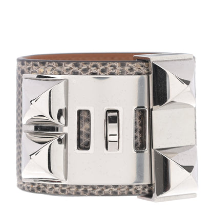 Hermes Lizard Collier De Chien CDC Bracelet T1 Ombre 5 of 12