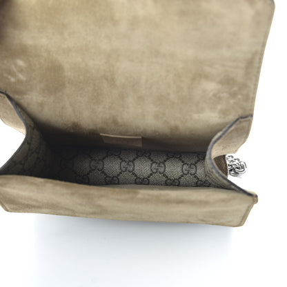 Gucci GG Supreme Monogram Mini Dionysus Shoulder Bag Taupe 5 of 10
