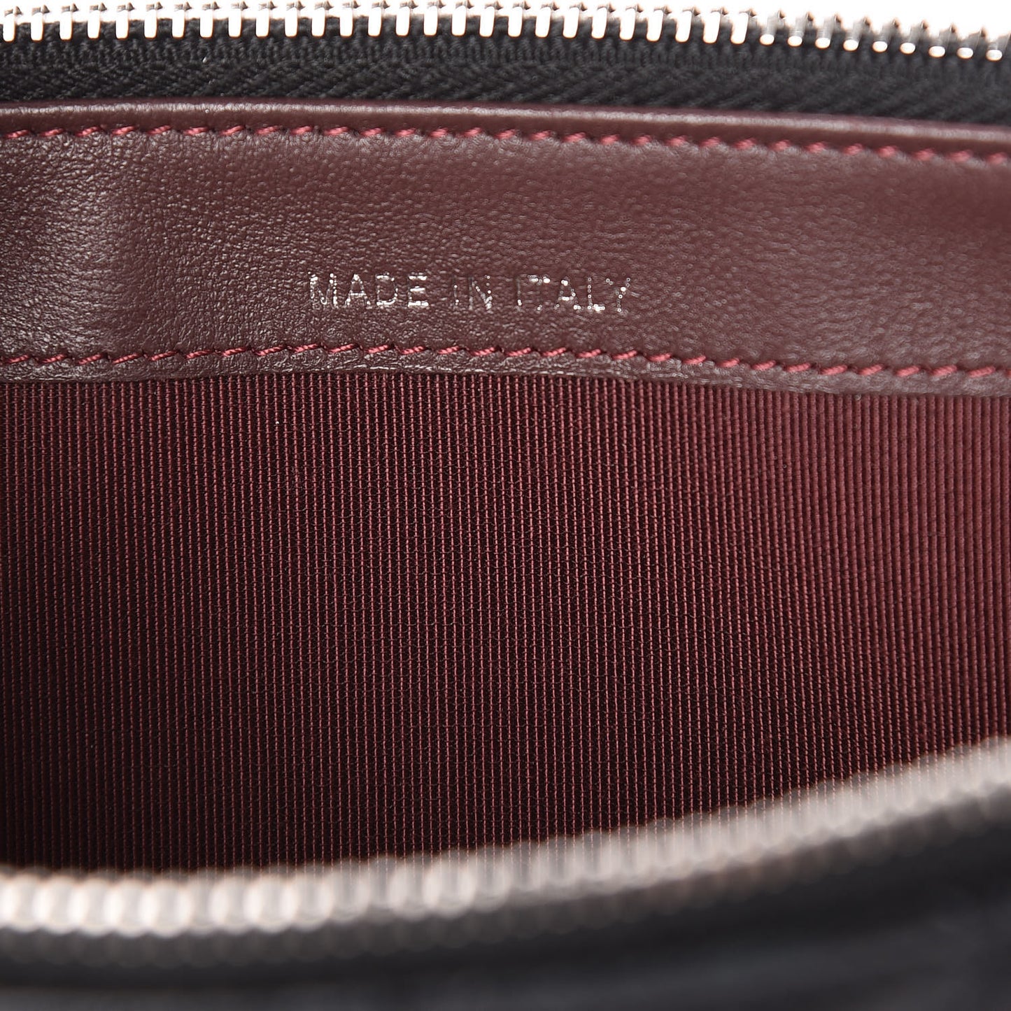 Lambskin Quilted Small Clutch With Chain Black