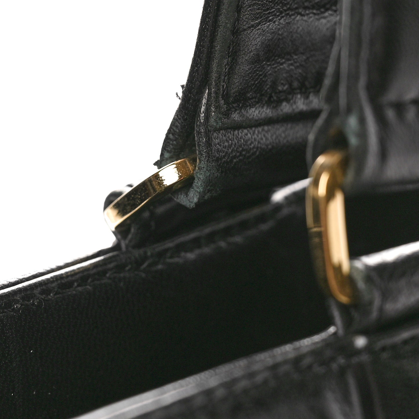 Lambskin Quilted Chocolate Bar Large Tote Black