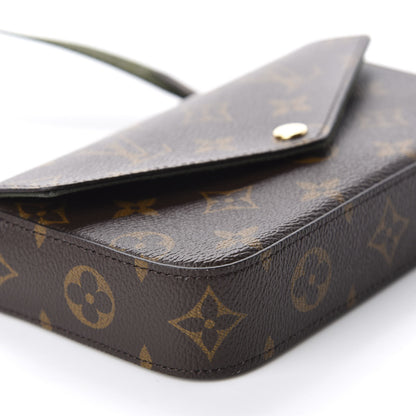 Louis Vuitton Monogram Felicie Strap & Go Kaki 6 of 10
