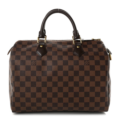 Louis Vuitton Damier Ebene Speedy 30 1 of 10