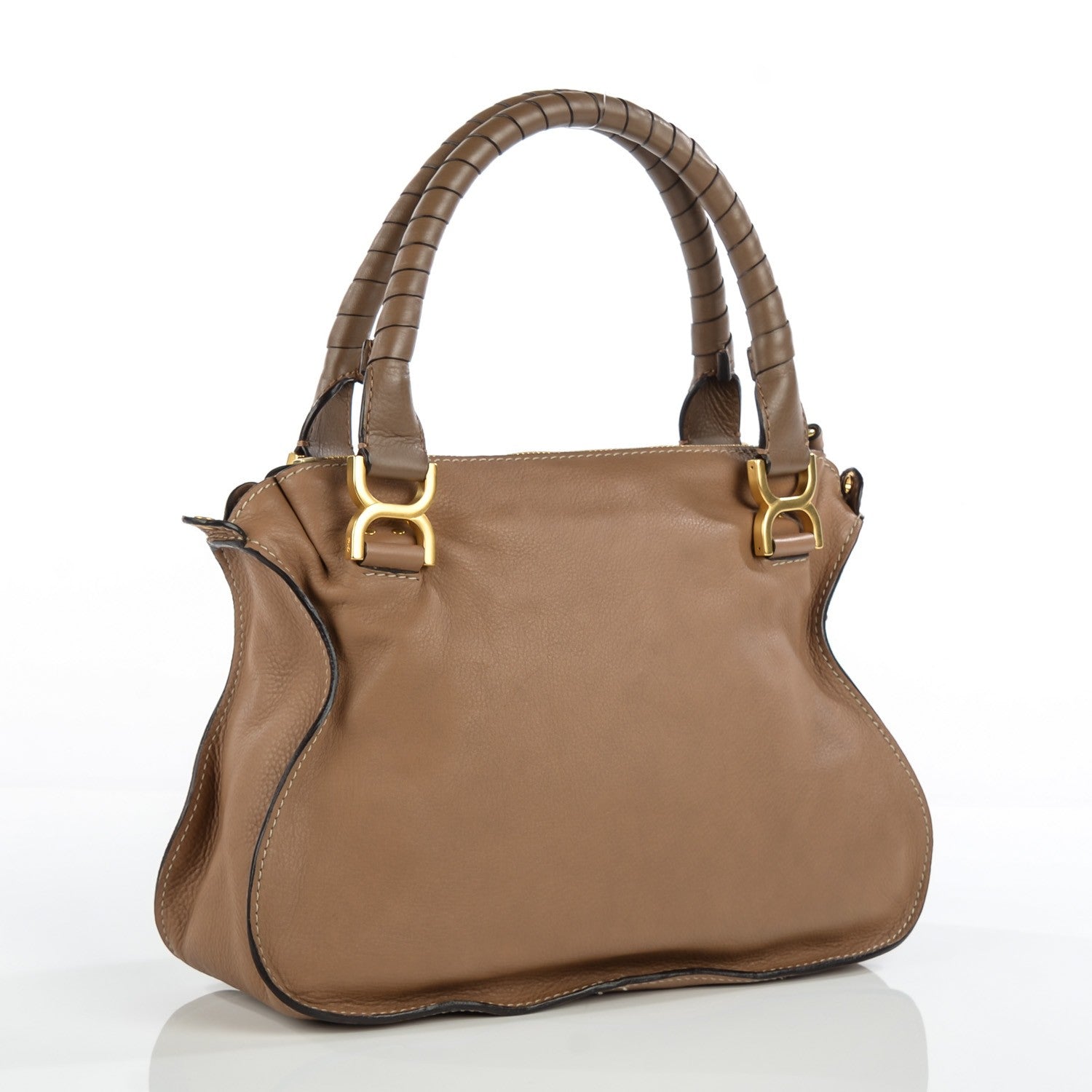 Chloe Calfskin Medium Marcie Satchel Nut 5 of 11