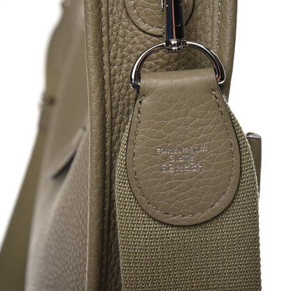 Hermes Taurillon Clemence Evelyne III PM Sauge 8 of 8