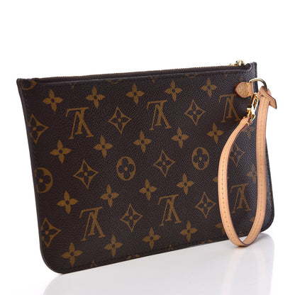 Louis Vuitton Monogram Neverfull MM GM Pochette 3 of 8