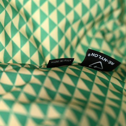 Prada Re-Nylon Saffiano Triangolo Symbole Shopping Tote Green 7 of 10