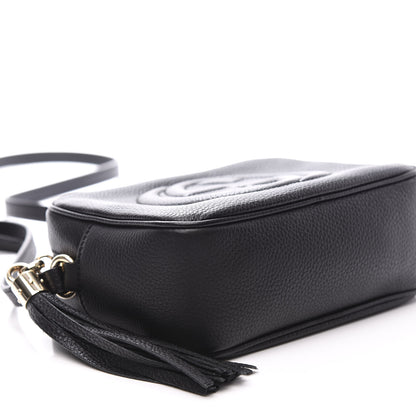 Gucci Pebbled Calfskin Small Soho Disco Bag Black 8 of 11