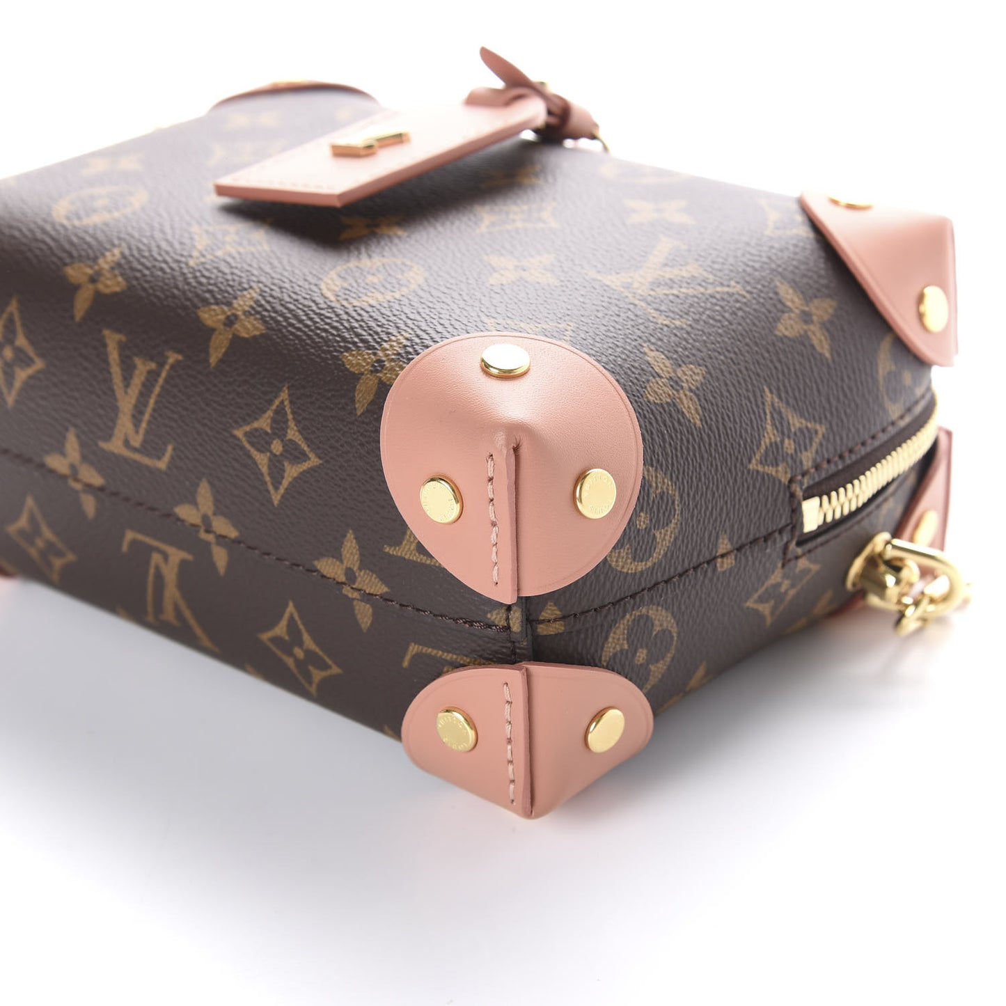 Monogram Petite Malle Souple Peach