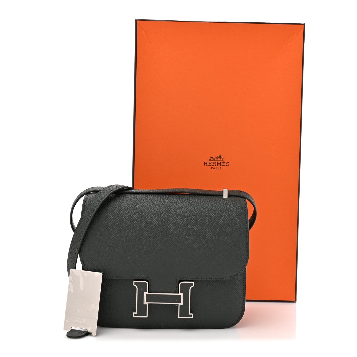 Hermes Epsom Enamel Constance 18 Vert Mangrove 1856699 – FASHIONPHILE