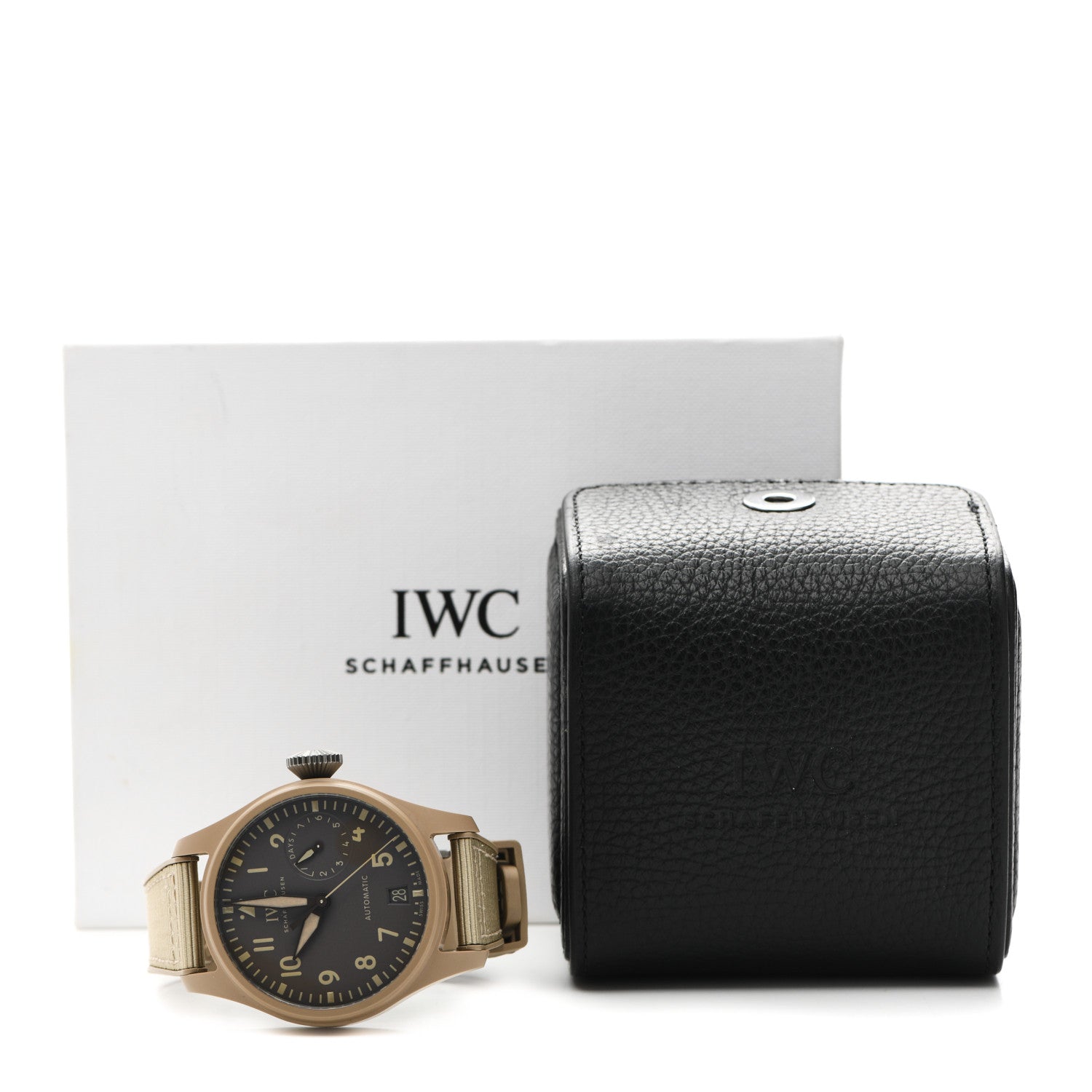 IWC Ceramic Fabric 46mm Big Pilot Top Gun Mojave Desert Edition Automatic Watch Brown IW506003 5 of 5