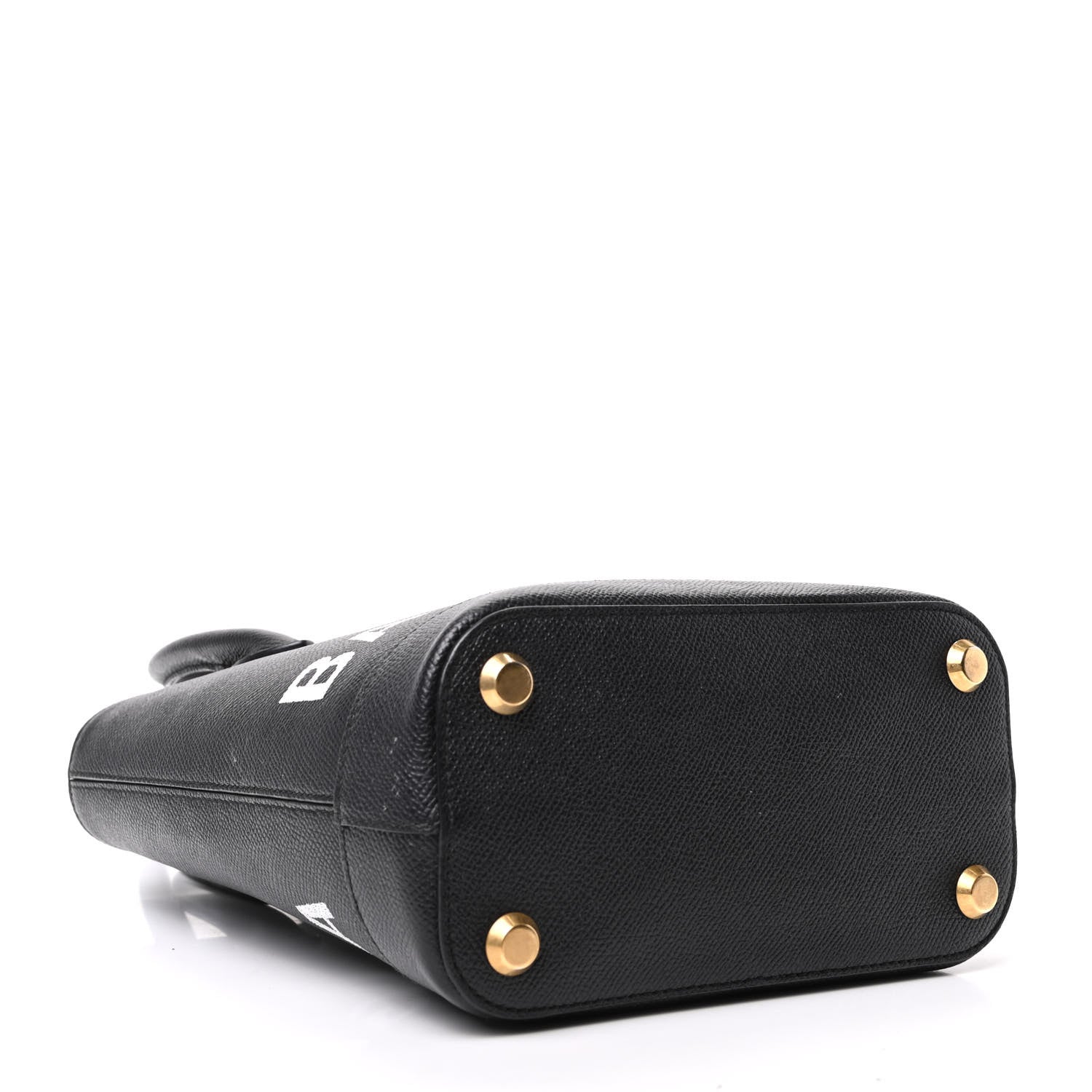 Balenciaga Grained Calfskin Ville Aj Tote XXS Black 5 of 9