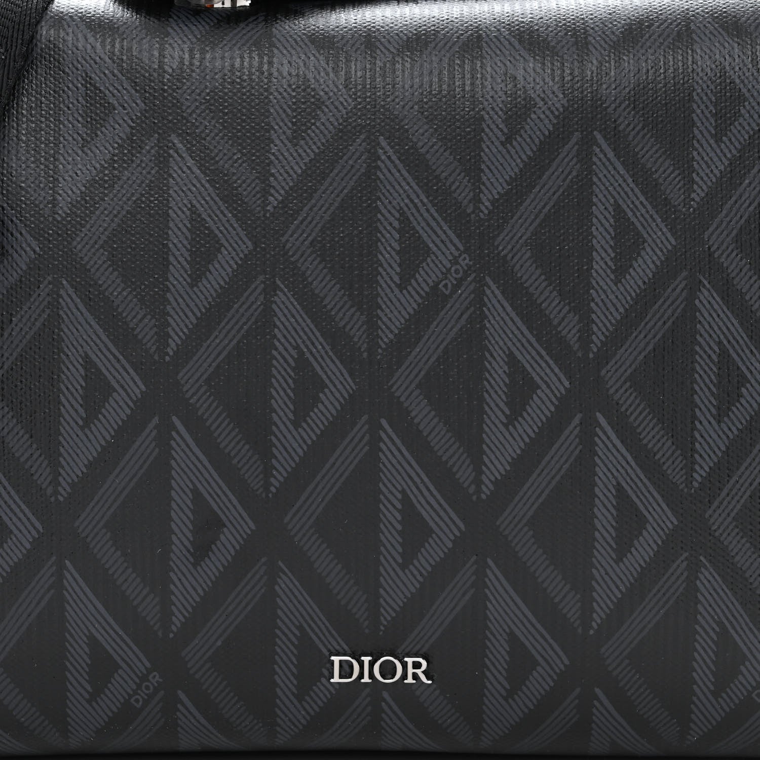Christian Dior Canvas CD Diamond Lingot 22 Bag Black 8 of 10
