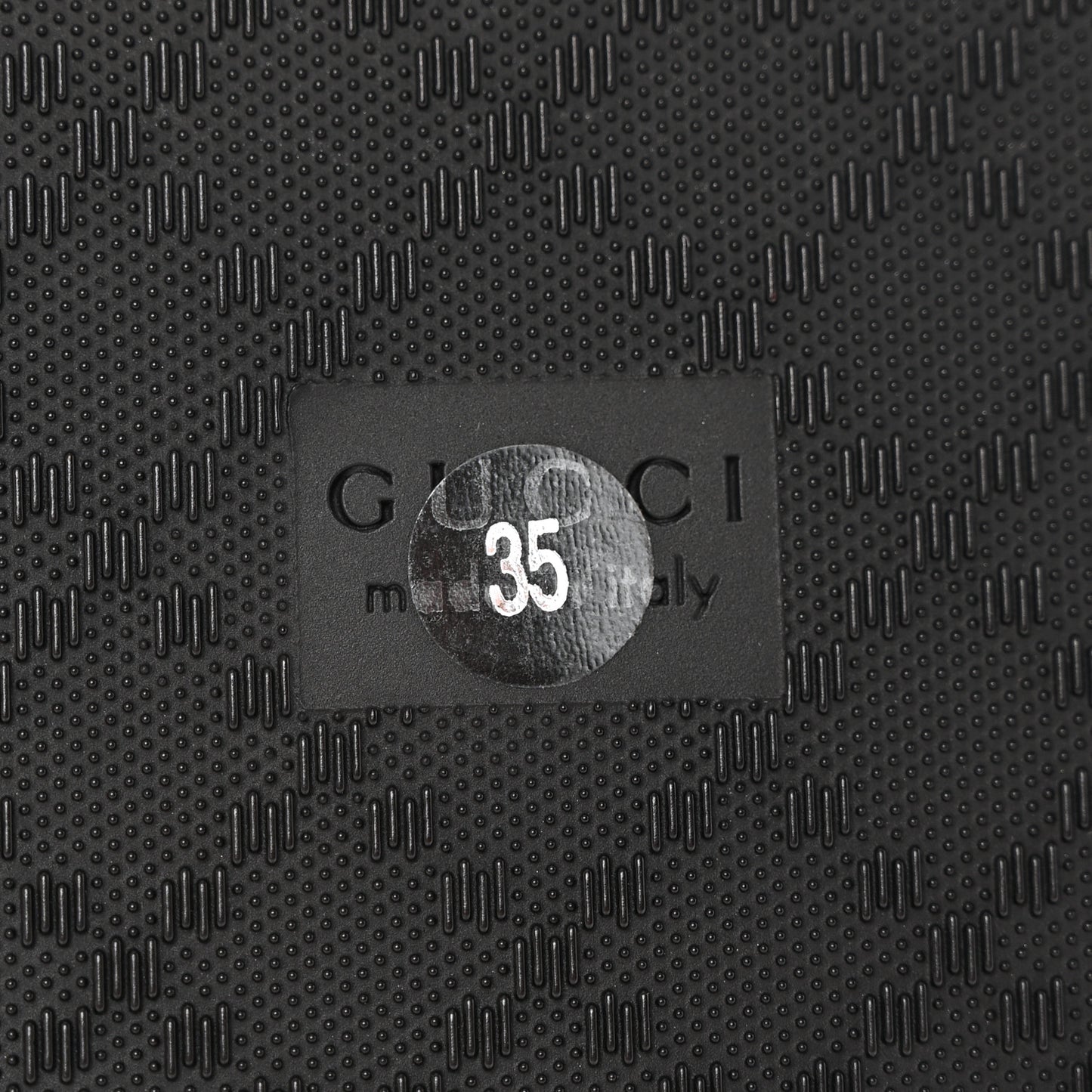 Nappa GG Matelasse Flat Slide Sandals 35 Bon Bon