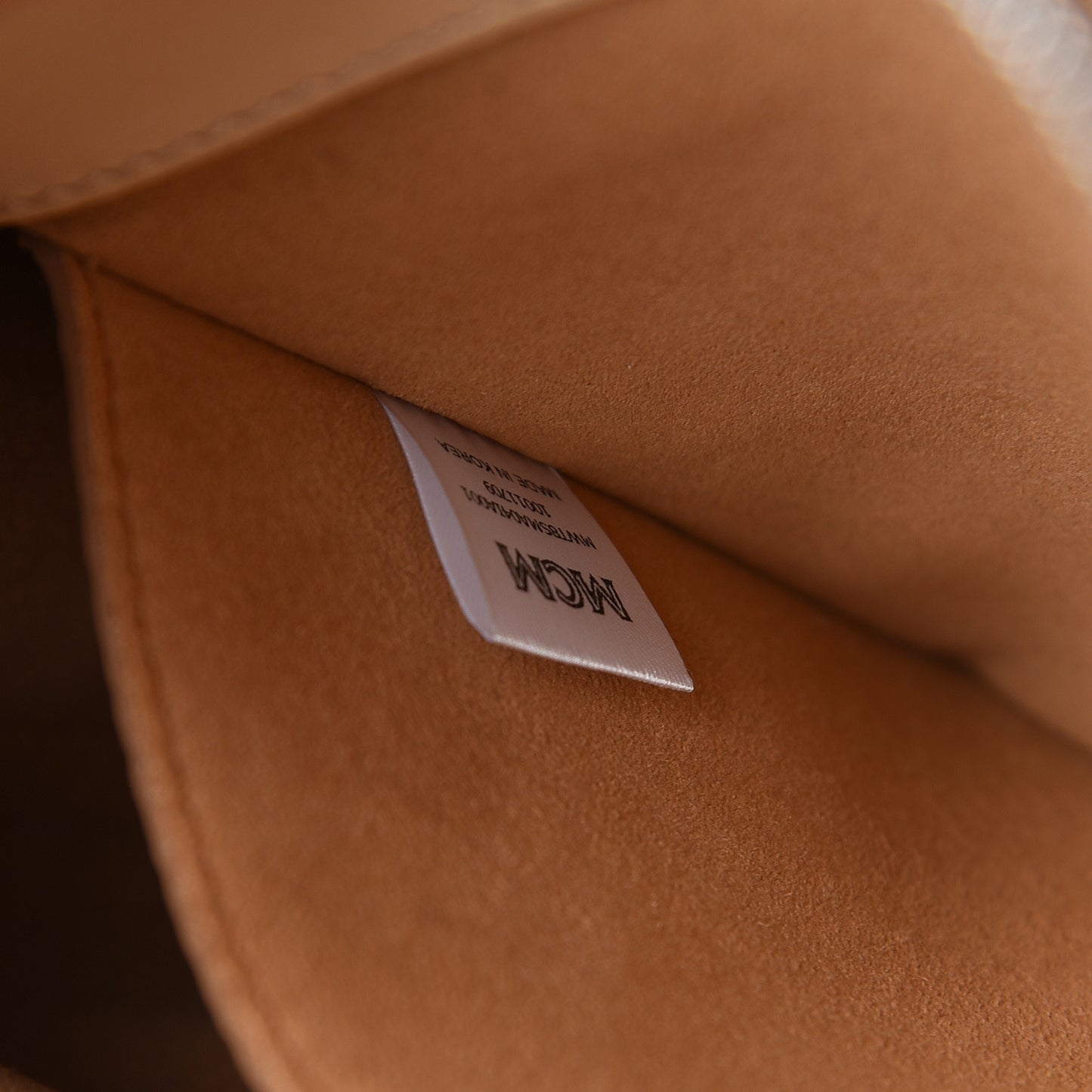 Grained Calfskin Medium Milla Tote Latte Beige