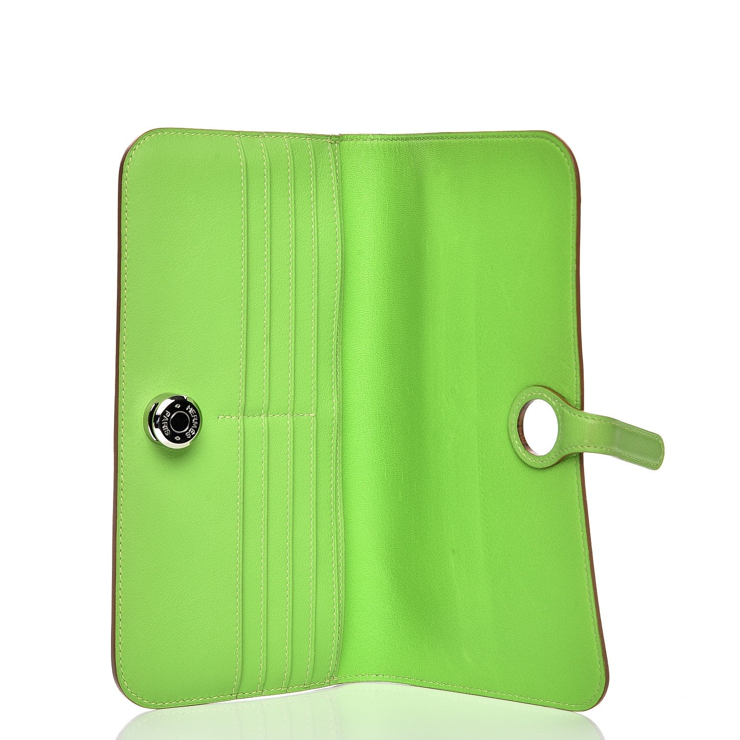 Hermes Swift Dogon Recto Verso Wallet Granny 5 of 12