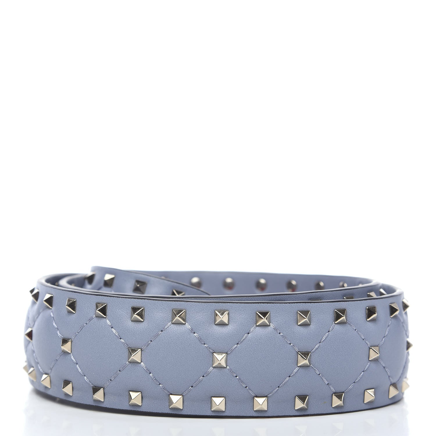Valentino Garavani Nappa Rockstud Spike Shoulder Strap London Stone 2 of 4