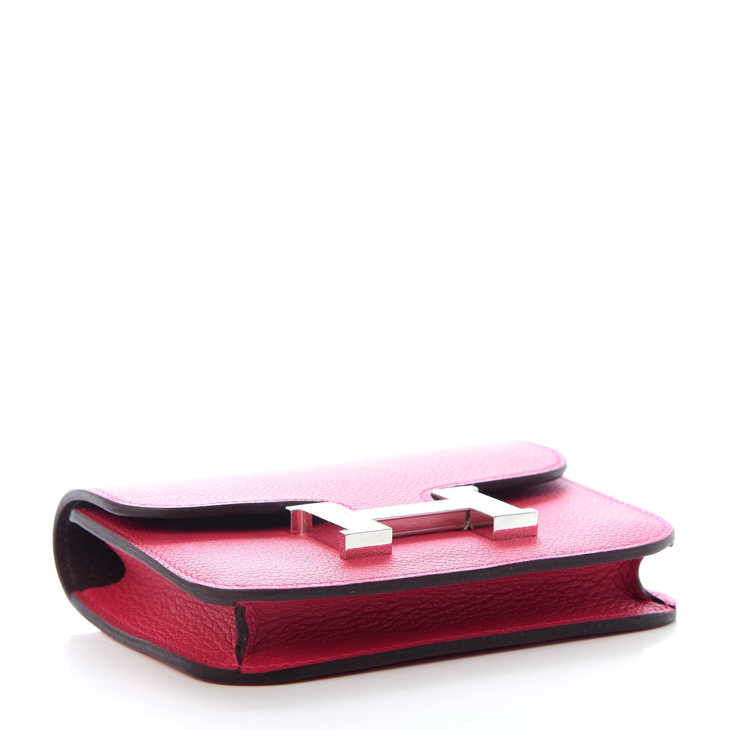 Evercolor Verso Constance Slim Wallet Framboise Rouge Sellier