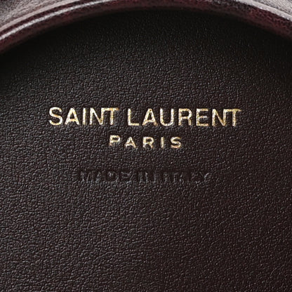 Saint Laurent Lambskin Heart Embossed Monogram Baby Kaia Crossbody Vintage Cognac 5 of 5
