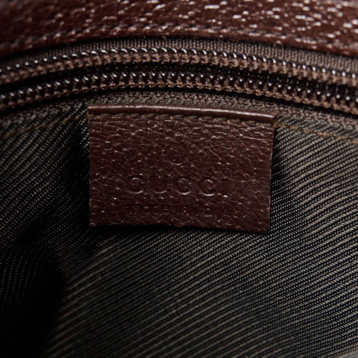 Gucci Monogram Messenger Crossbody Bag Dark Brown 7 of 11