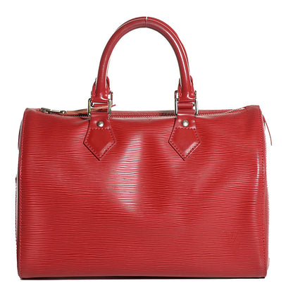 Louis Vuitton Epi Speedy 30 Rouge 1 of 7