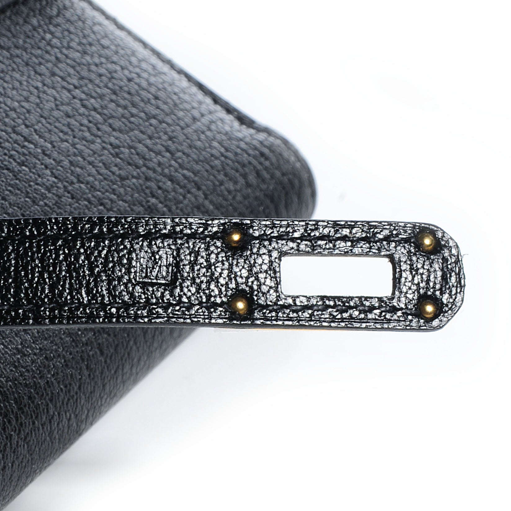 Hermes Chevre Mysore Medium Kelly Wallet Black 7 of 9
