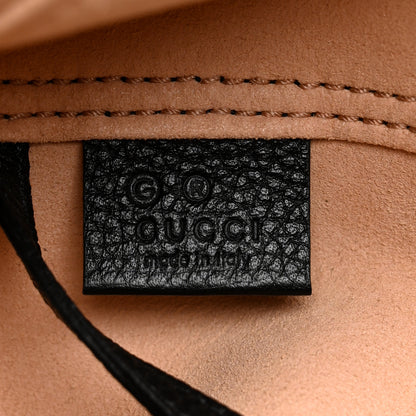 Gucci Grained Calfskin Small Dahlia Tote Black 7 of 11