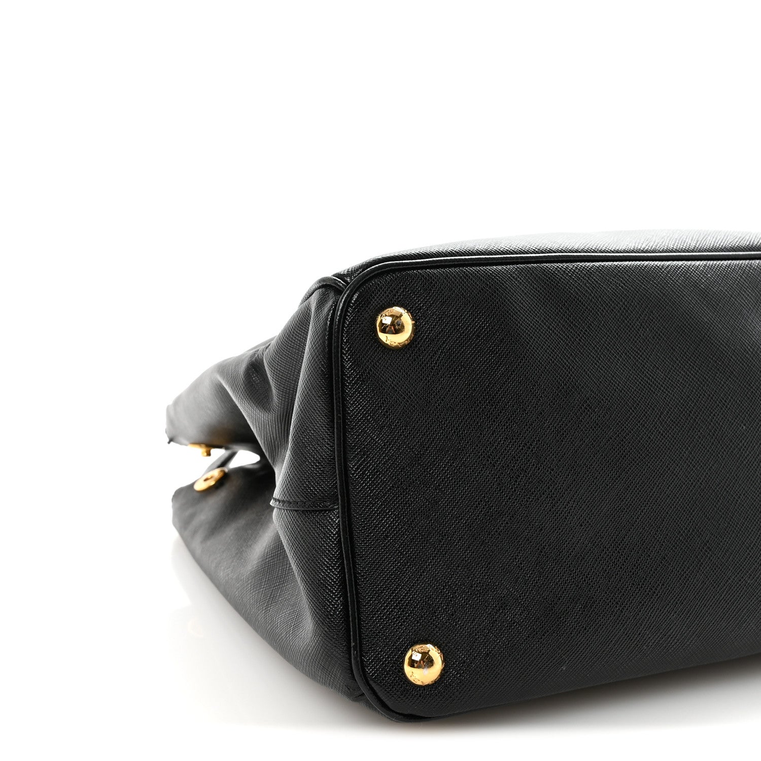 Prada Saffiano Medium Galleria Double Zip Tote Black 8 of 9