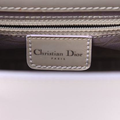 Christian Dior Patent Beaded Malice Tote Light Purple 8 of 16