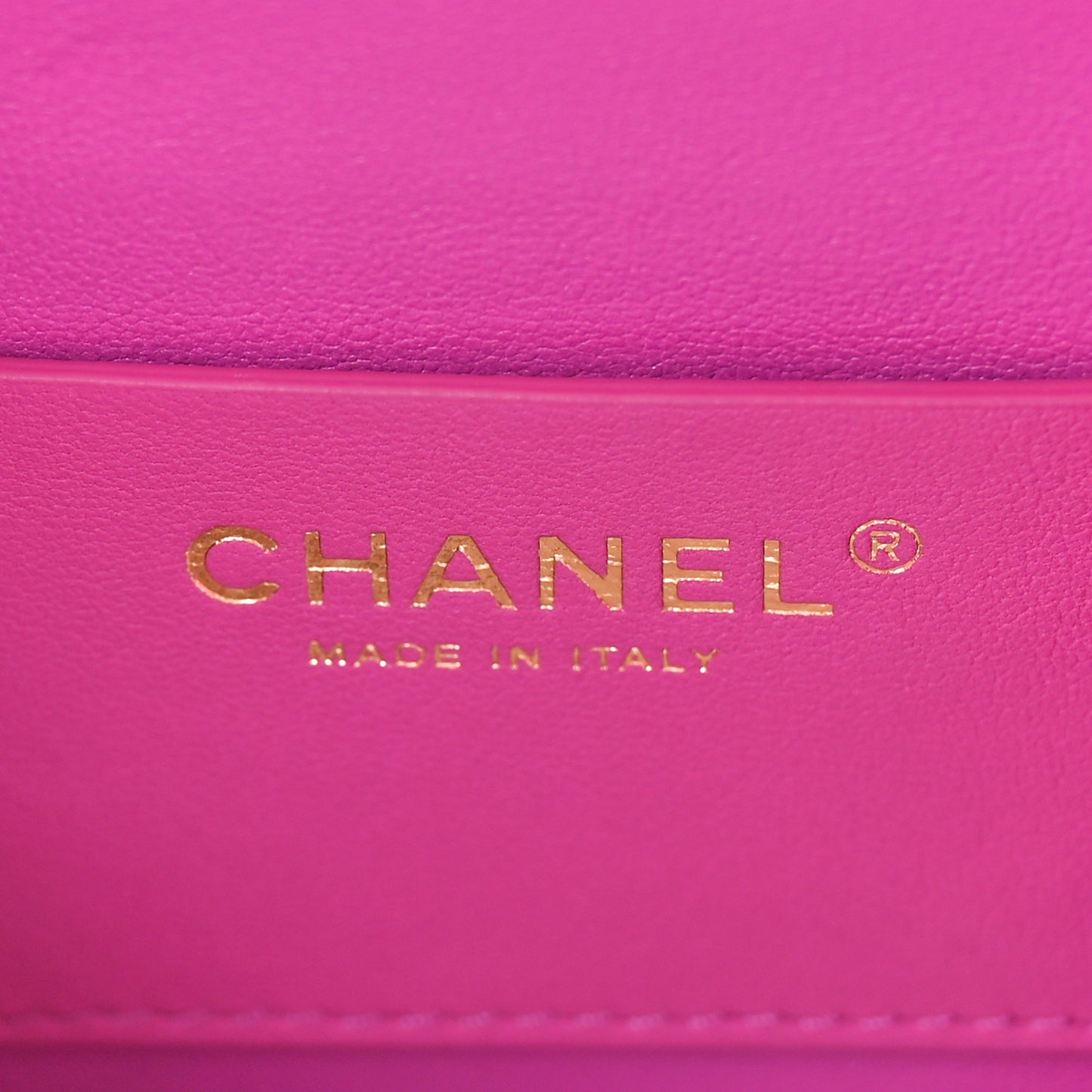 Caviar Quilted Mini Top Handle Flap Dark Pink