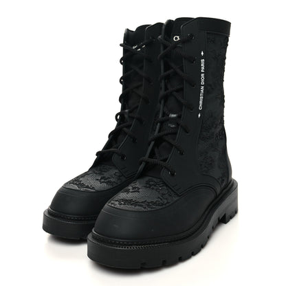 Christian Dior Rubber Diorcamp Boots 37.5 Black 3 of 9