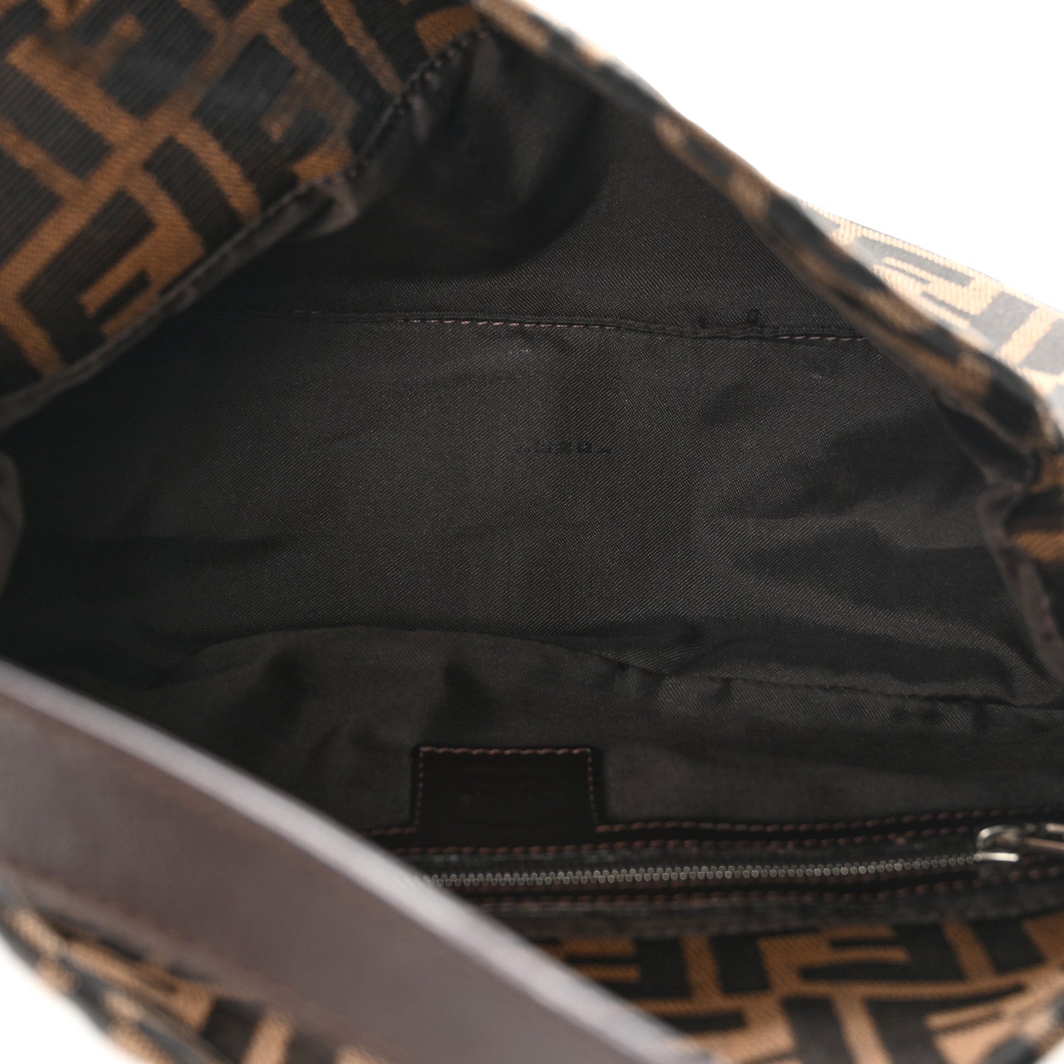 Fendi Zucca Baguette Shoulder Bag Tobacco 4 of 10