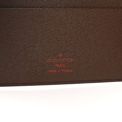 Louis Vuitton Damier Ebene Medium Ring Agenda Cover 6 of 8
