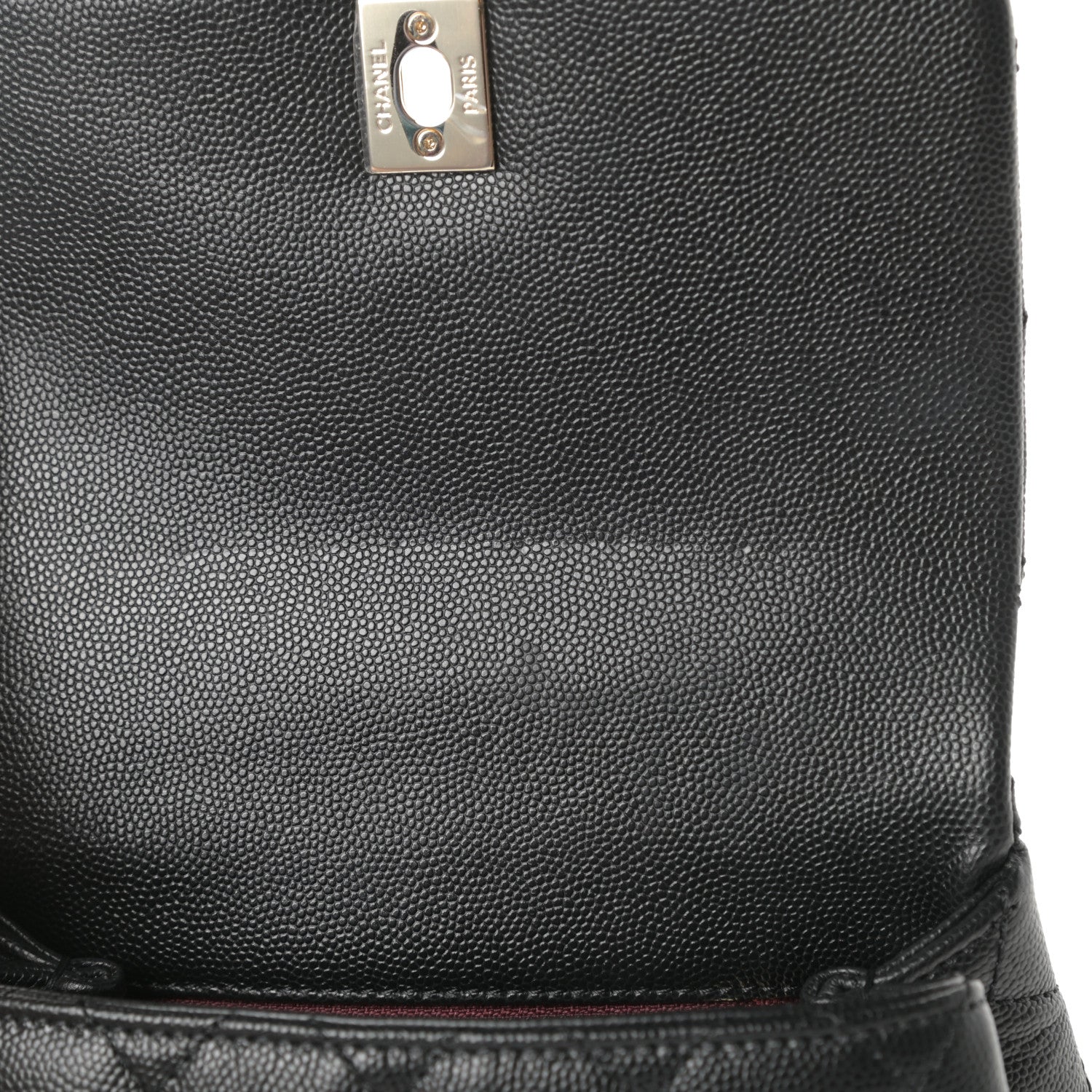 Chanel Caviar Quilted Extra Mini Coco Handle Flap Black 11 of 12