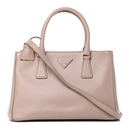 Prada Saffiano Small Galleria Double Zip Tote Cammeo 1 of 19