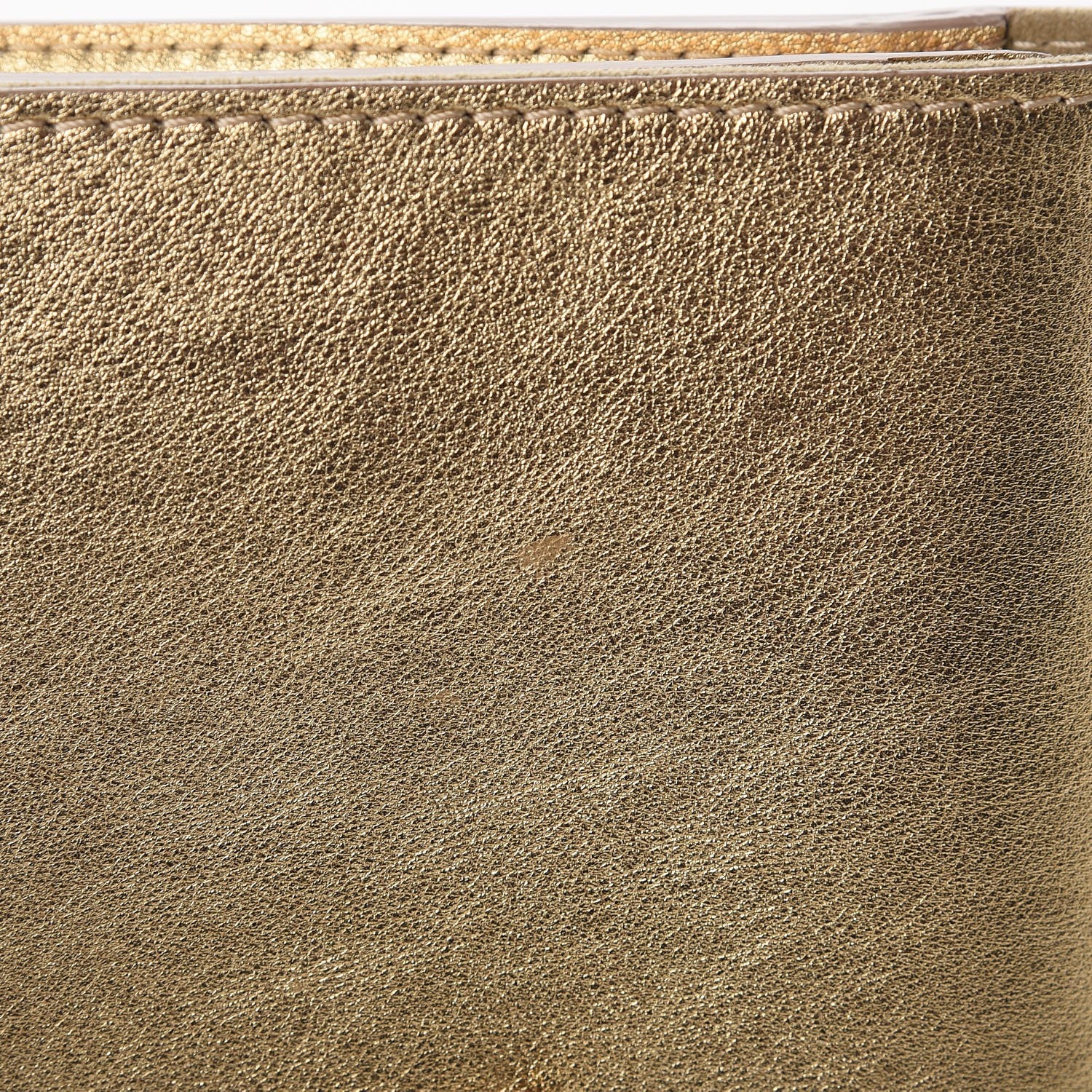 Louis Vuitton Calfskin Neo Sobe Louise EW Clutch Gold 8 of 9