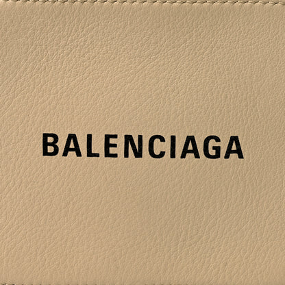 Balenciaga Calfskin Logo XS Everyday Camera Bag Light Beige Black 8 of 10