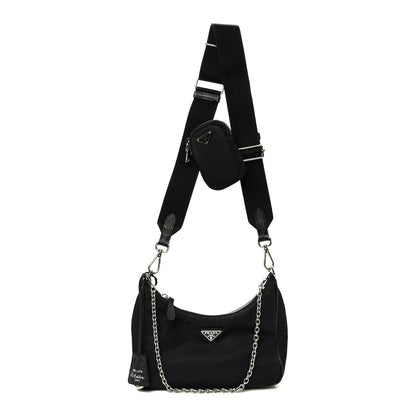 Prada Nylon Re-Edition 2005 Shoulder Bag Black 1 of 11