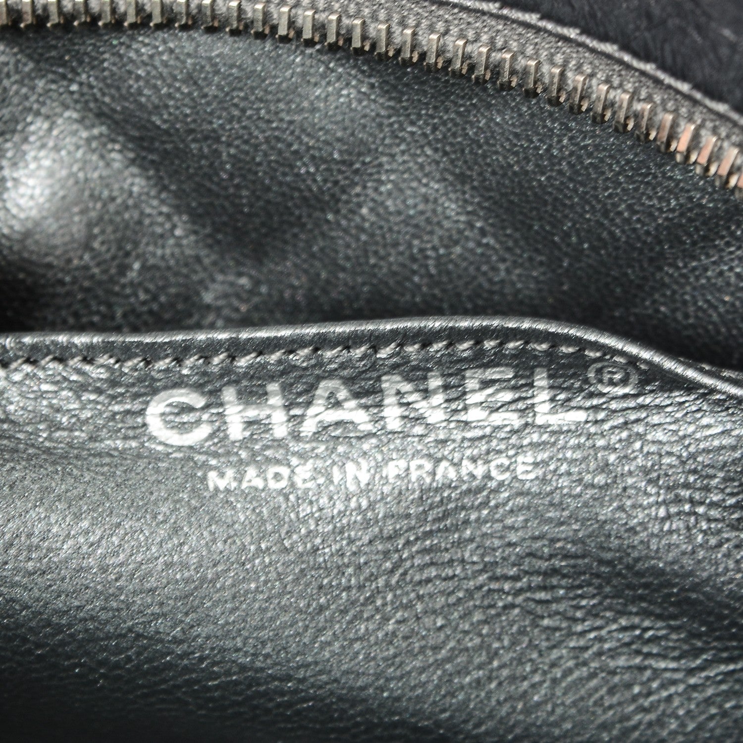 Chanel Metallic Aged Calfskin Quilted Small Reissue Camera Case Dark Silver 6 of 7