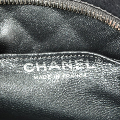 Chanel Metallic Aged Calfskin Quilted Small Reissue Camera Case Dark Silver 6 of 7